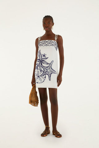 Coast Stars Off-White Mini Dress