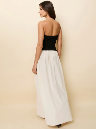 The Strapless Soglio Dress