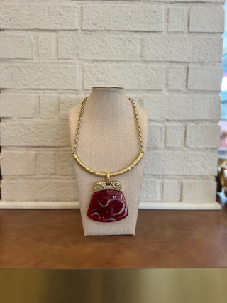 The Sadie Necklace - Red