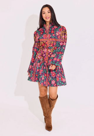 Adele Dress - Medieval Floral