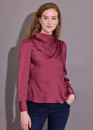 Scarlett Top - Mulberry