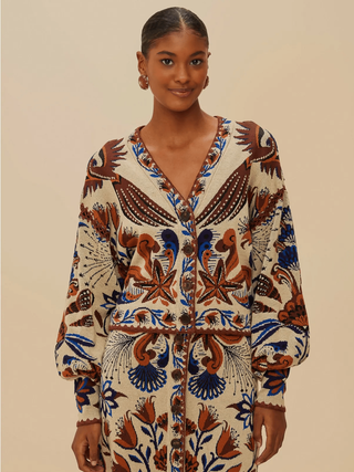 Nature Land Sand Knit Cardigan