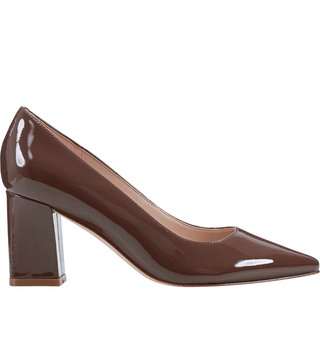 Zala Block Heel - Dark Brown