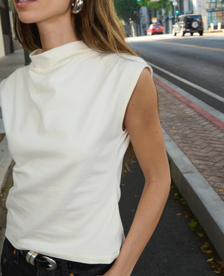 Lulu Mock Neck Top