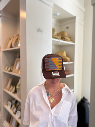 Trucker Hat - Kilim - Brown
