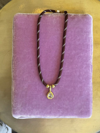 The Paracord Pendant Necklace - Teardrop