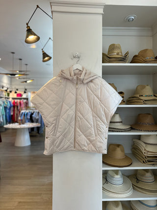 Verona Poncho - Light Sand