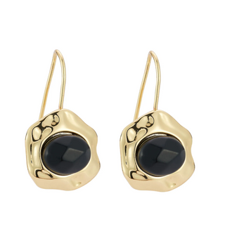 Leia Earrings - Black