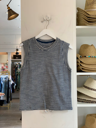Sunwashed Slub Muscle Tank