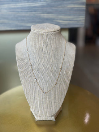 The Gold Station Necklace - 18"
