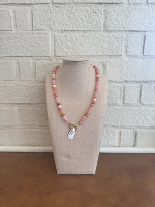 The Elara Necklace - Pink