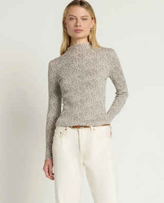 Brenna Mock Neck Top