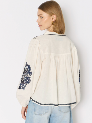 Chemise Embroidered Blouse