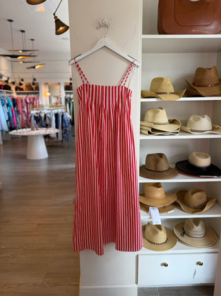The Cabana Stripped Maxi Dress