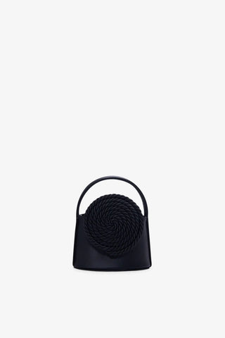 Mini Gunther Satin Bag with Passementerie Details