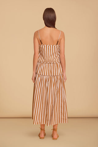 Carter Top - Tuck Stripes