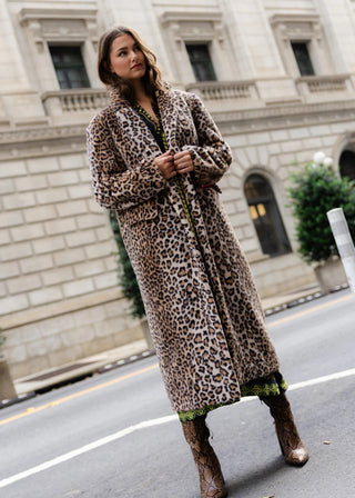 Alexandra Coat - Leopard