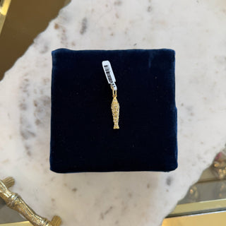 The Goldie Fish Charm - Gold