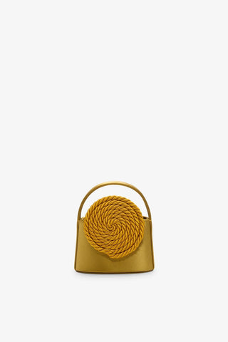Mini Gunther Handbag - Satin Yellow
