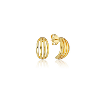 Lillie Studs - Shiny Gold