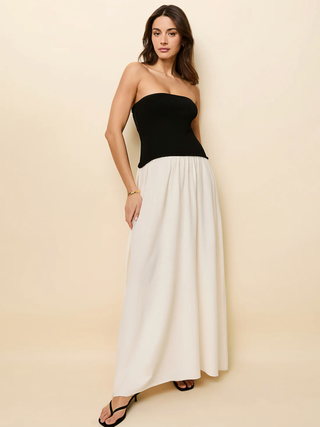 The Strapless Soglio Dress