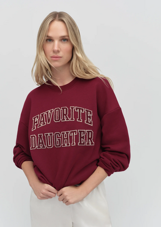 The Collegiate Embroidery Sweatshirt