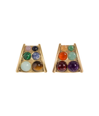 Beatrix Statement Earrings - Multi