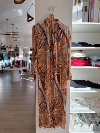 The Lucy Pleated Maxi