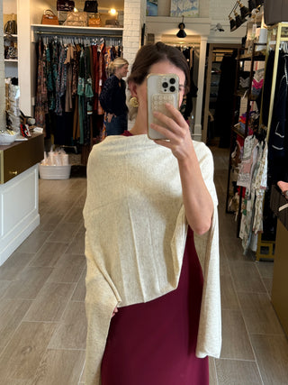 Cashmere Caitlin Poncho