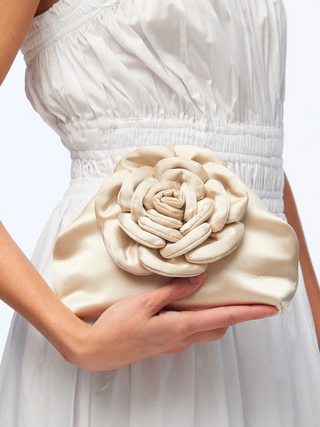 Rosie Satin Clutch