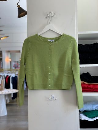 Taylor Sweater Cardigan - Pear