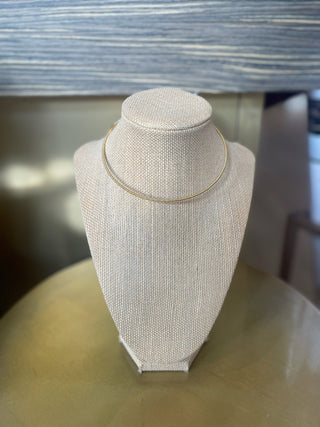 The Hilton Thin Textured Choker