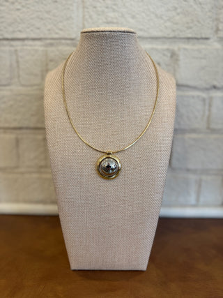 Kennedy Pendant Necklace - Gold/Silver