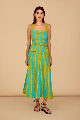 Foster Dress - Citrus Stripe
