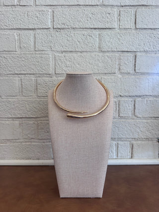 The Duffy Choker Necklace - Gold