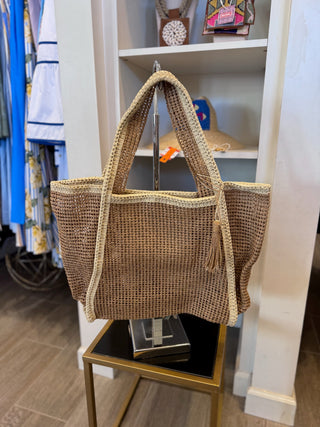The Calista Tote - Natural