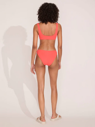 Elle Top - Hot Coral