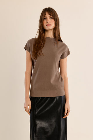 The Avon Short Sleeve Sweater