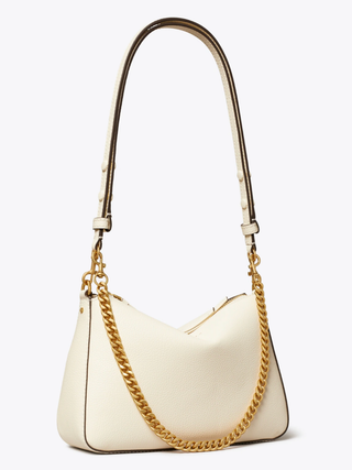Perry Slim Shoulder Bag - Warm White