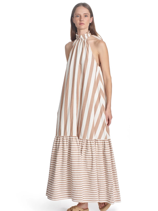 Avalon Dress - Tan