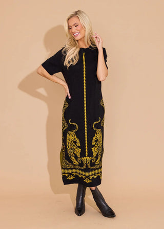 Scout Dress - Pouncing Panther