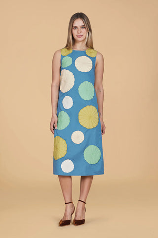 Waller Dress - Mosaic Embroidery