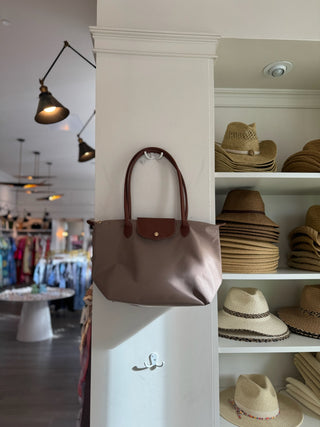 The Derby Tote - Taupe
