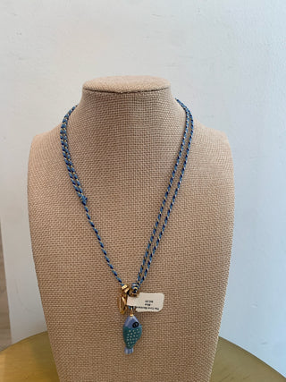 The Cove Necklace - Blue