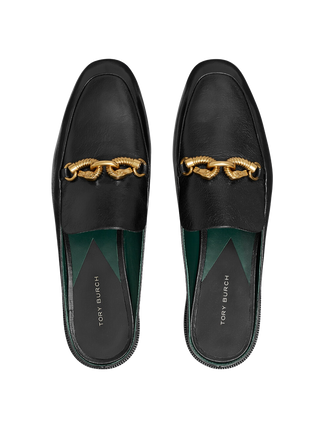 Jessa Backless Loafer - Perfect Black