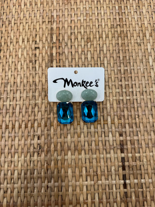 The Diane Earring - Blue