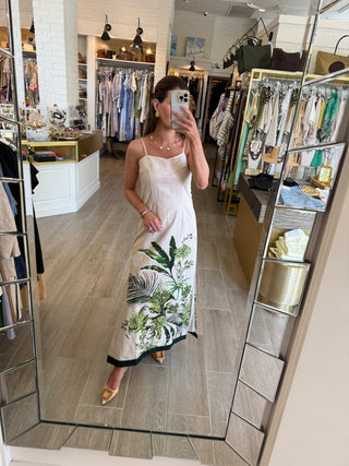 Carlie Midi Dress - Botanic