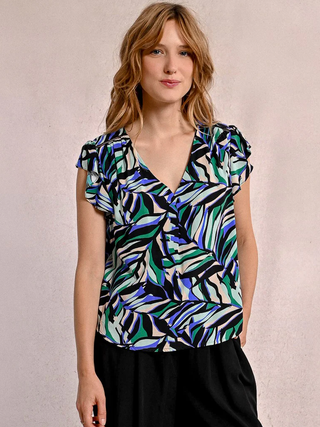 Midnight Palms Top