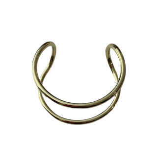 Catasha Cuff - Shiny Gold - Gold