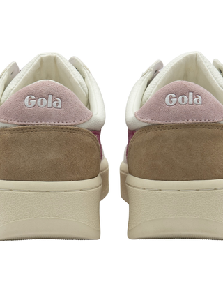 Grandslam Trident Sneakers - White/Cerise/Chalk Pink